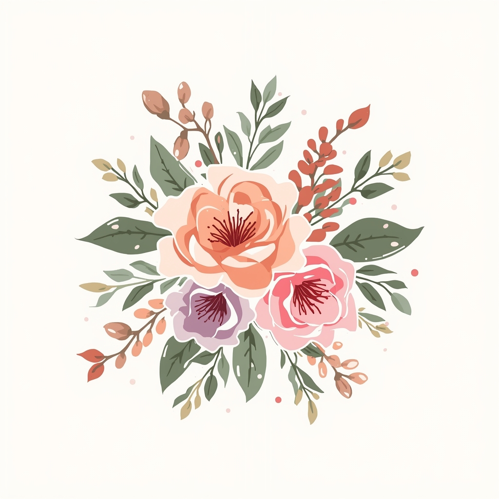 Art studio with painting supplies